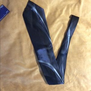 Black and Blue Tie